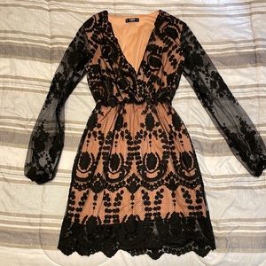 Black lace SHEIN dress